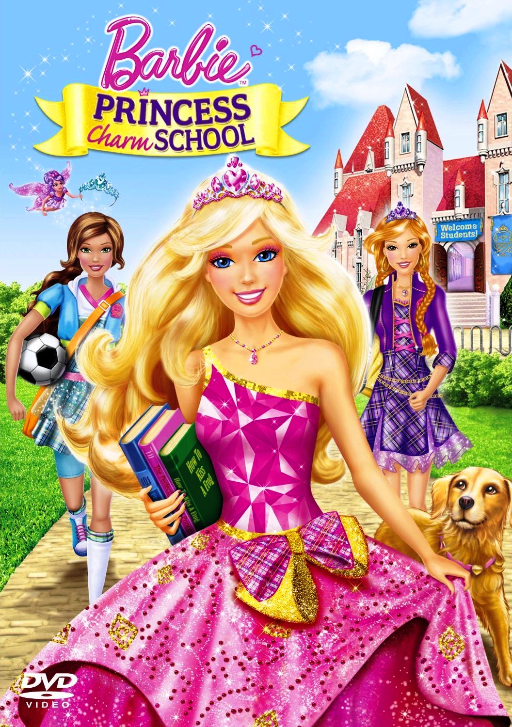 Barbie: Princess Charm School (2011) AVI Audio Latino