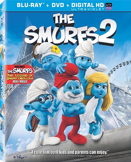 Los Pitufos 2 (2013) BluRay 720p HD Audio Dual Latino 5.1 / Inglés