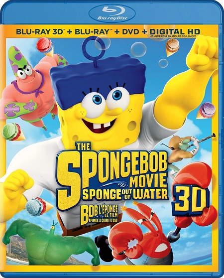 Bob Esponja  Un héroe fuera del agua (2015) HD720p 3D SBS