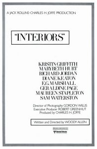Interiors (1978) BluRay 720p HD