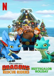 Dragons: Rescue Riders: Huttsgalor Holiday (2020) WEBRip 1080p HD Dual Latino / Inglés