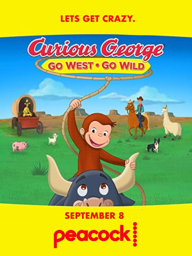 Curious George: Go West, Go Wild (2020) WEBRip 1080p HD