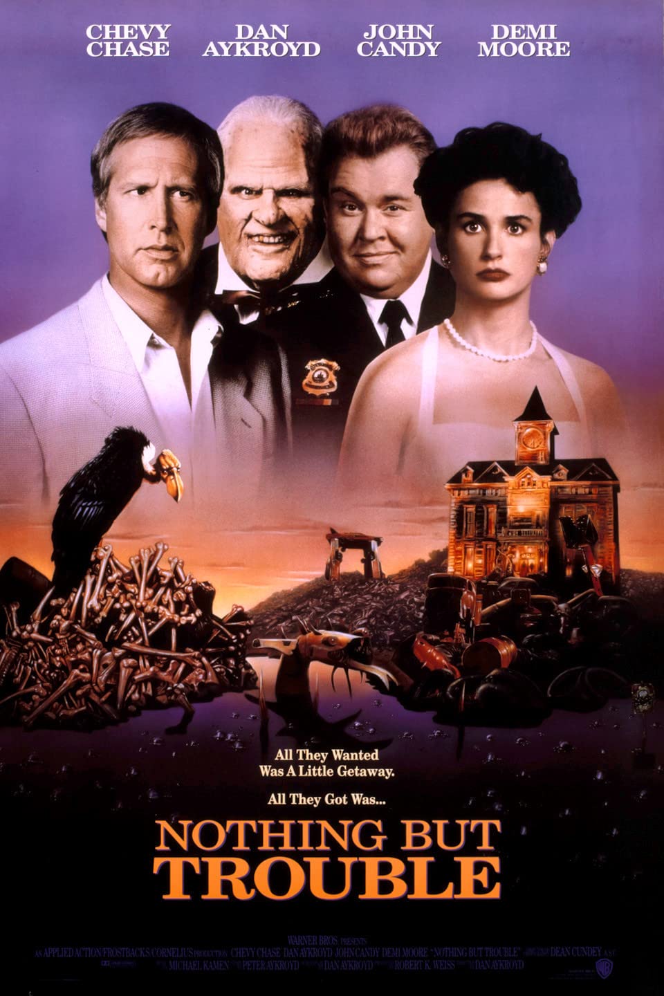 Nothing But Trouble (1991) WEBRip 1080p HD