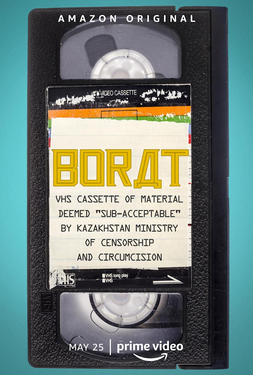 Borat: VHS Cassette of Material Deemed ‘Sub-acceptable’ by Kazakhstan Ministry of Censorship and Circumcision (2021) WEBRip 1080p HD