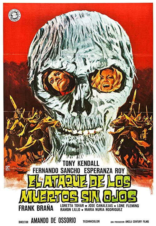 El ataque de los muertos sin ojos (1973) DVDRip VIP