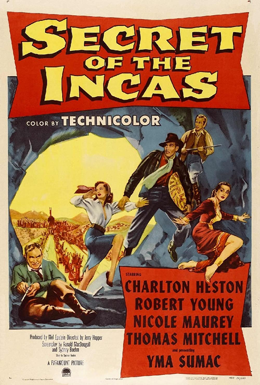 Secret of the Incas (1954) DVDRip VIP