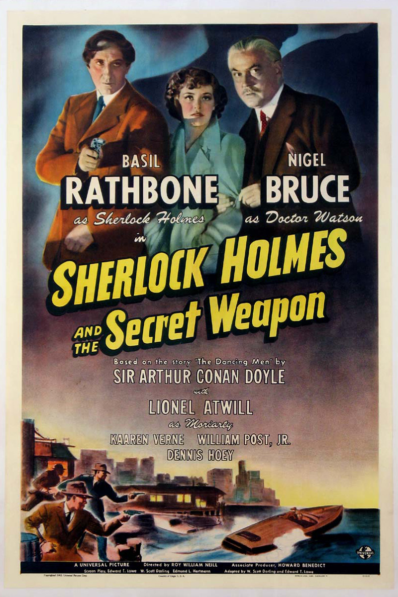 Sherlock Holmes and the Secret Weapon (1942) BluRay 1080p HD VIP