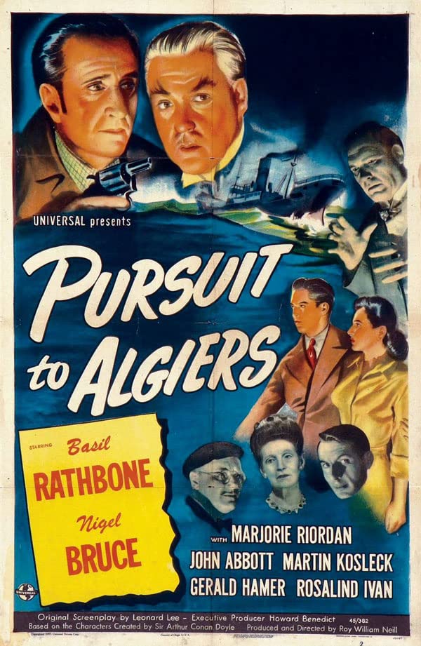 Pursuit to Algiers (1945) BluRay 1080p HD VIP