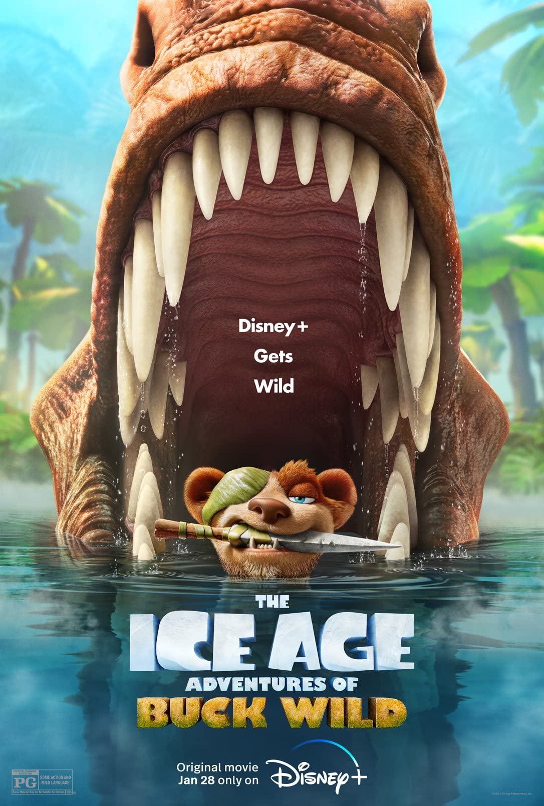 The Ice Age Adventures of Buck Wild (2022) WEBRip 1080p HD Dual Latino / Inglés