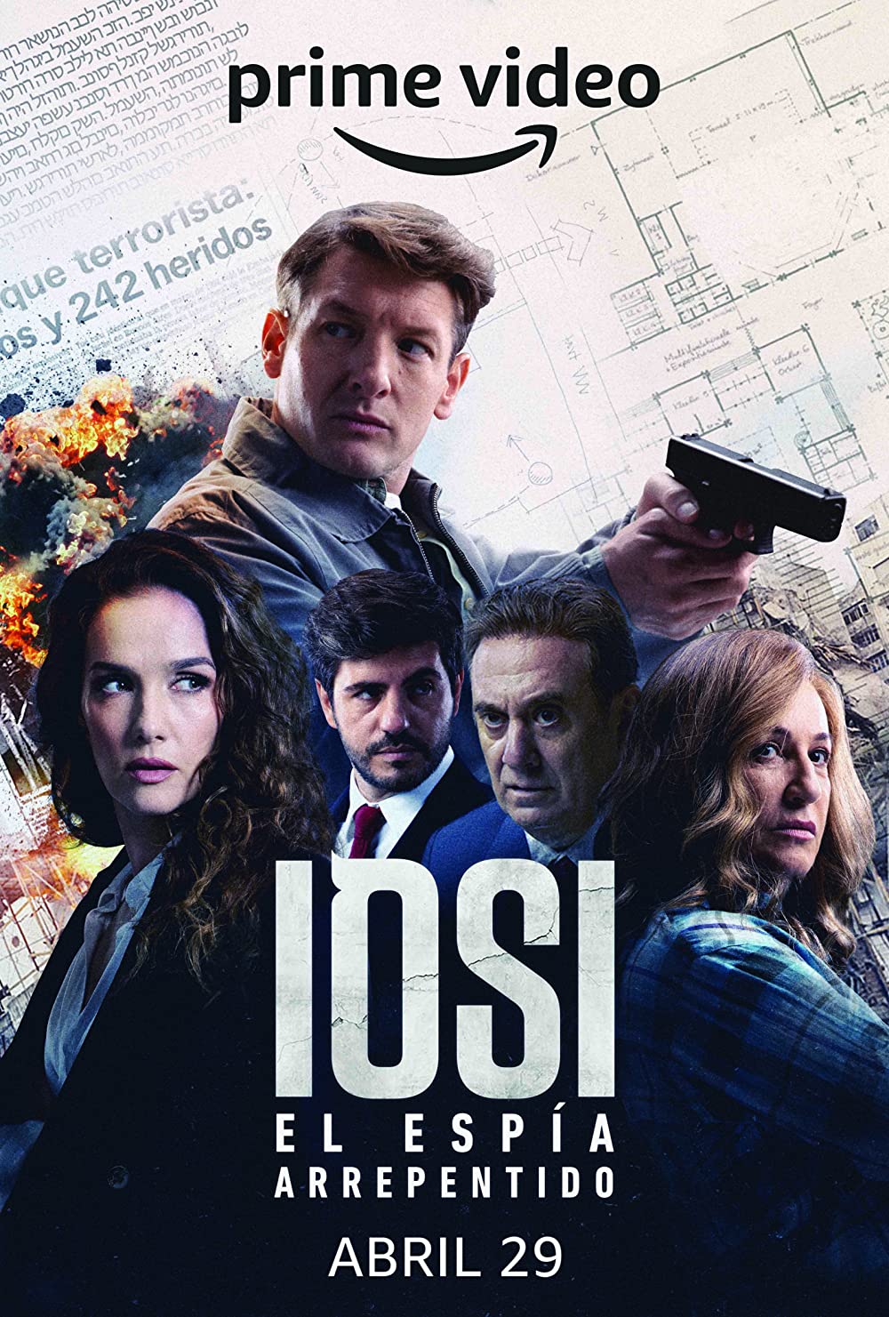 Iosi, el espía arrepentido (2022) Miniserie de TV Primera Temporada 720p HD