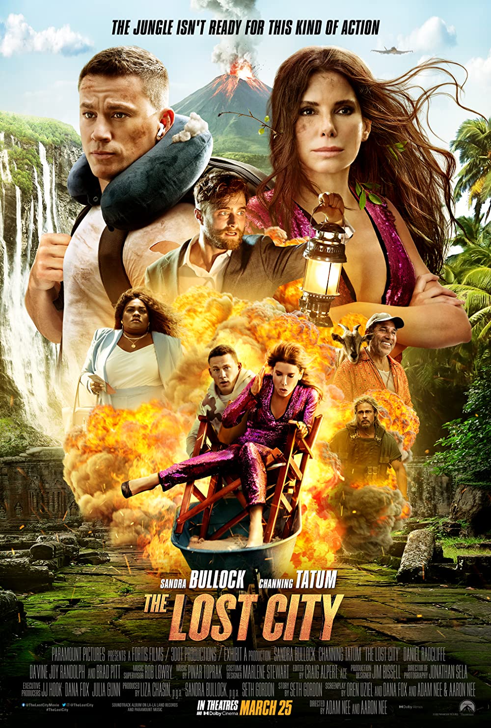 The Lost City (2022) WEBRip 1080p HD Dual Latino / Inglés