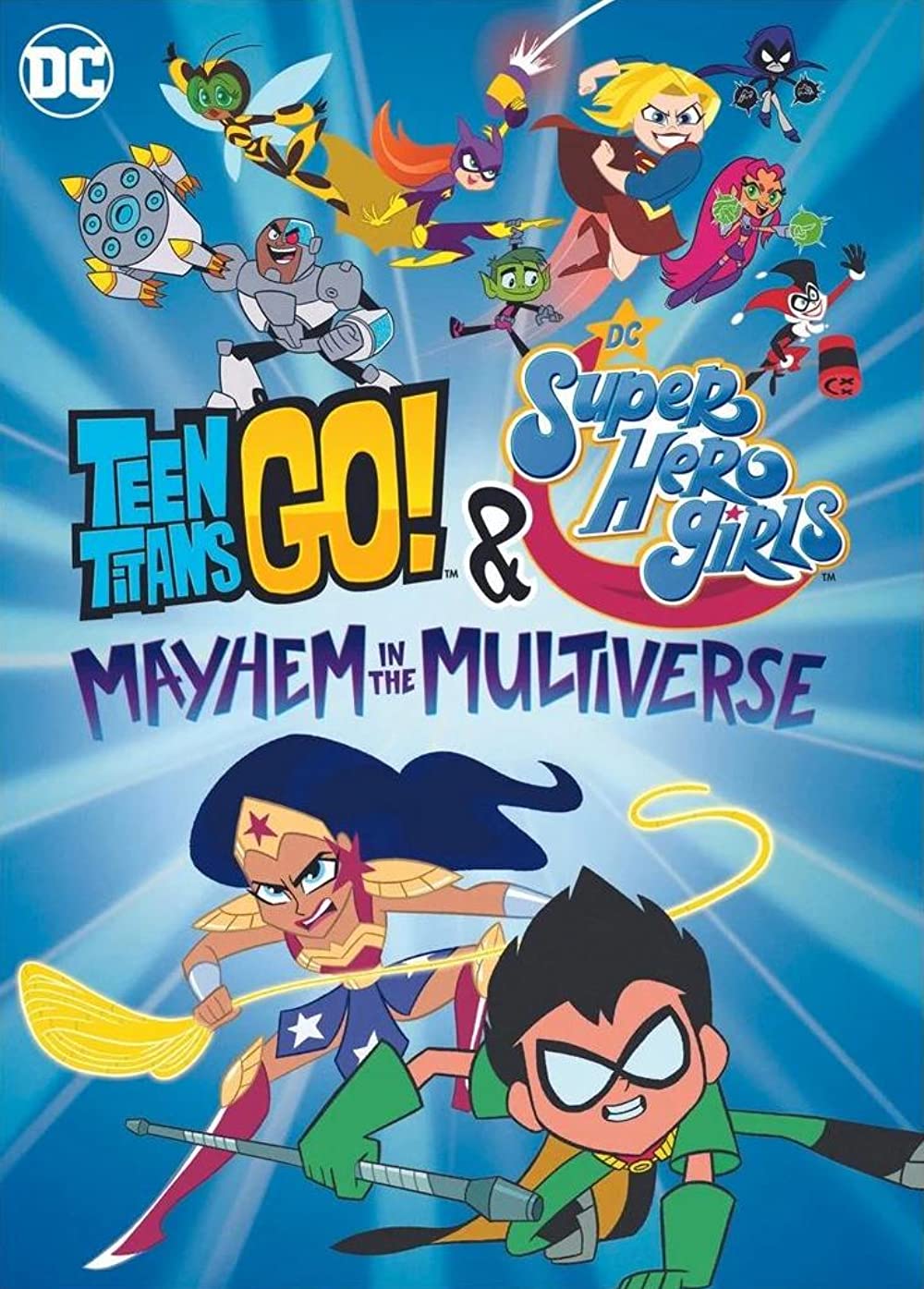 Teen Titans Go! & DC Super Hero Girls: Mayhem in the Multiverse (2022) WEBRip 1080p HD
