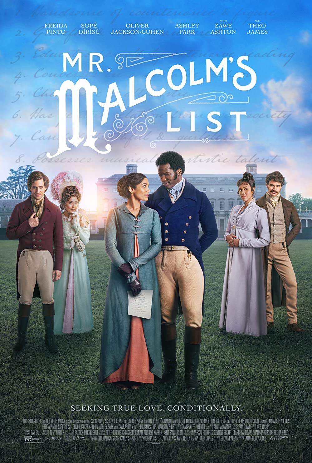 Mr. Malcolm’s List (2022) WEBRip 1080p HD