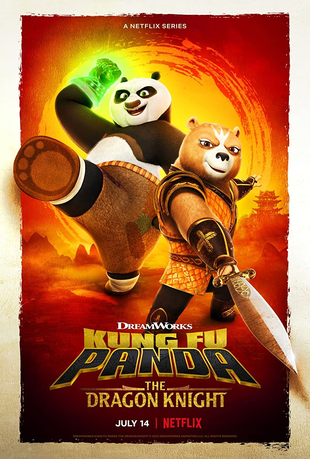 Kung Fu Panda: The Dragon Knight (2022) Serie de TV Primera Temporada 720p HD