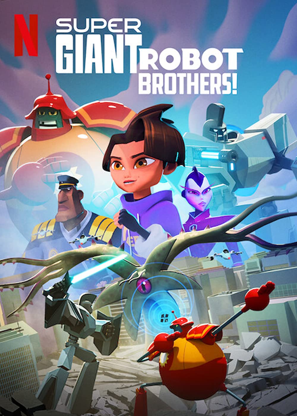 Super Giant Robot Brothers (2022) Serie de TV Primera Temporada 720p HD