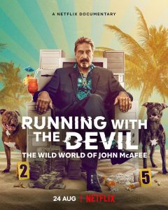 Running with the Devil: The Wild World of John McAfee (2022) WEBRip 1080p HD Dual Latino / Inglés