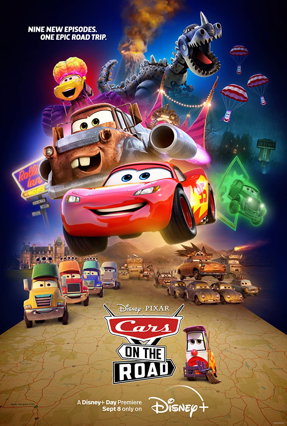 Cars on the Road (2022) Serie de TV Primera Temporada 720p HD