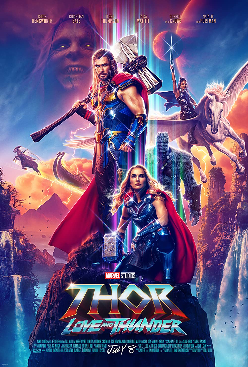 Thor: Love and Thunder (2022) IMAX WEBRip 1080p HD Dual Latino / Inglés