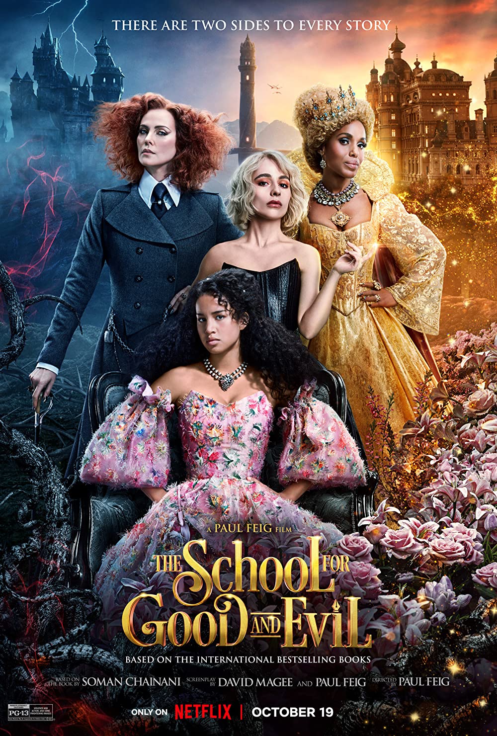The School for Good and Evil (2022) WEBRip 1080p HD Dual Latino / Inglés