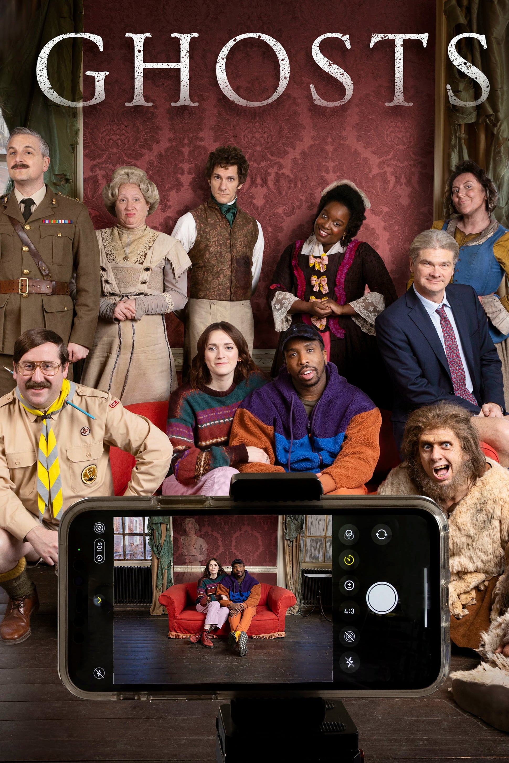 Ghosts (2019) Serie de TV Cuarta Temporada (2022) 720p HD