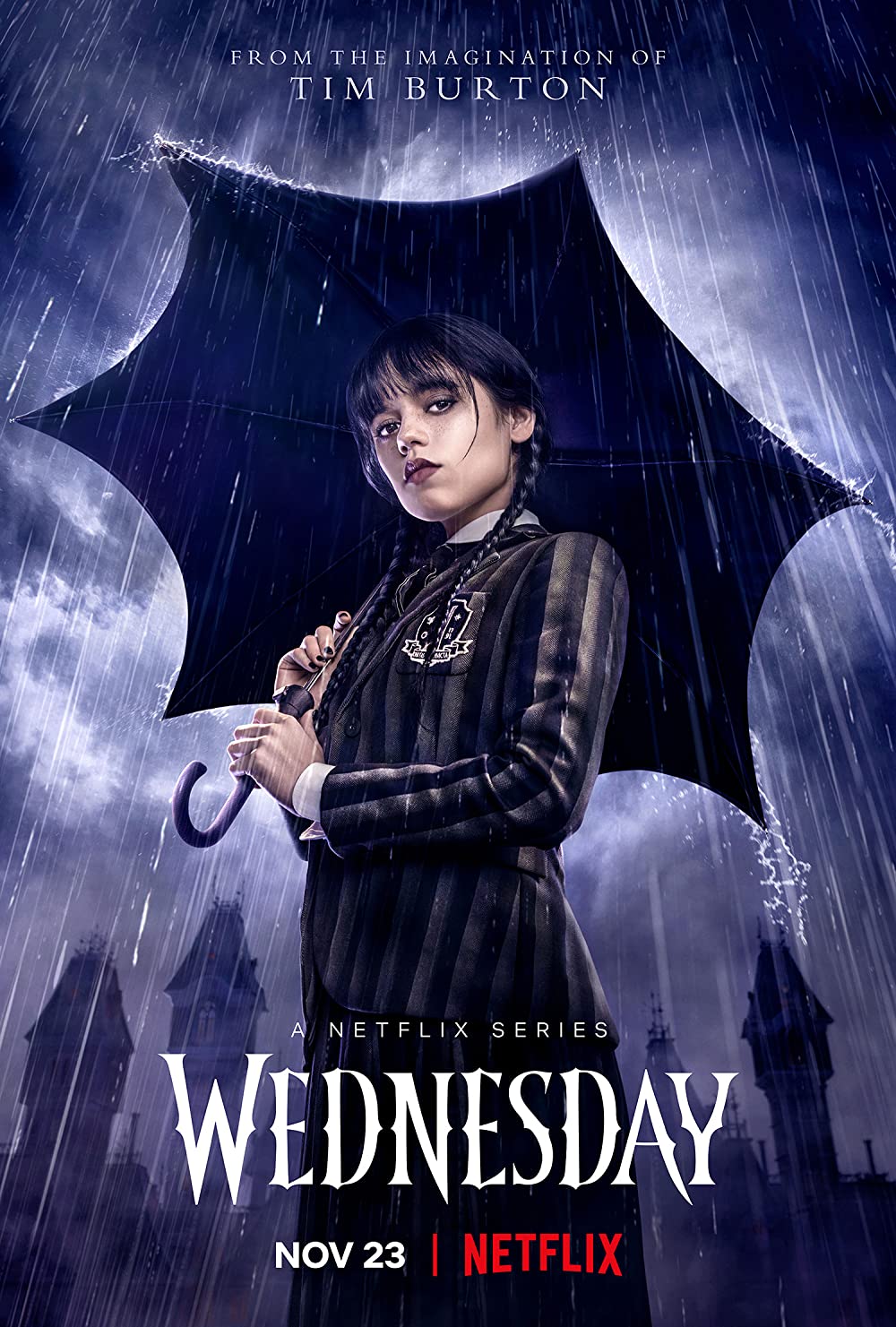 Wednesday (2022) Serie de TV Primera Temporada 720p HD Dual Latino / Inglés