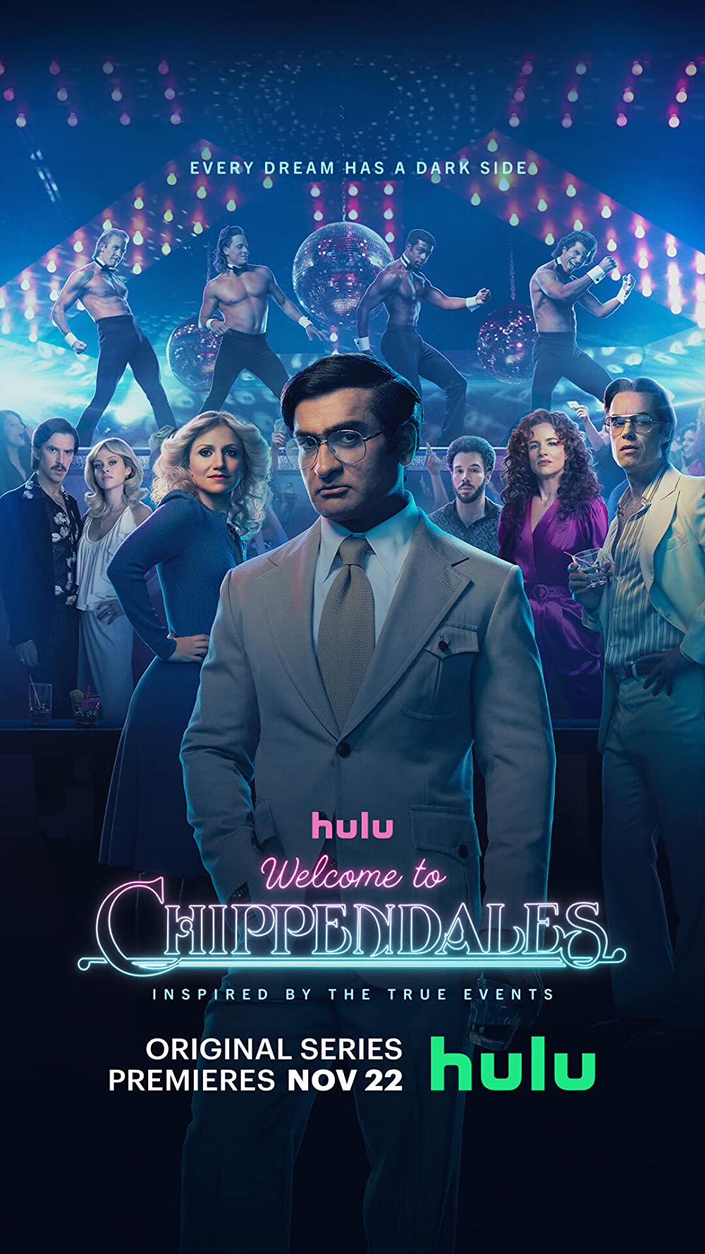 Welcome to Chippendales (2022) Miniserie de TV Primera Temporada 720p HD