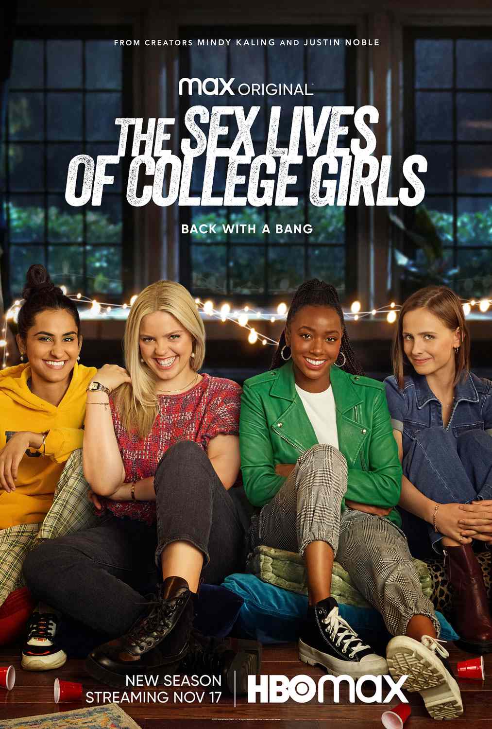 The Sex Lives of College Girls (2021) Serie de TV Segunda Temporada (2022) 720p HD