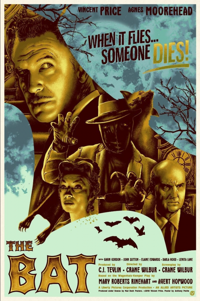 The Bat (1959) WEBRip 720p HD VIP