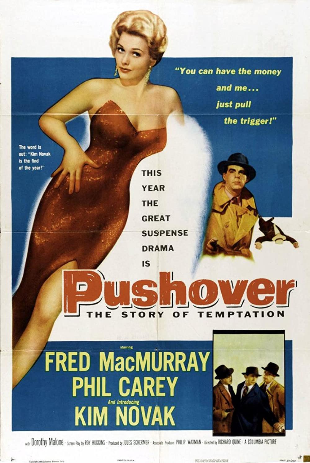 Pushover (1954) BluRay 1080p HD VIP