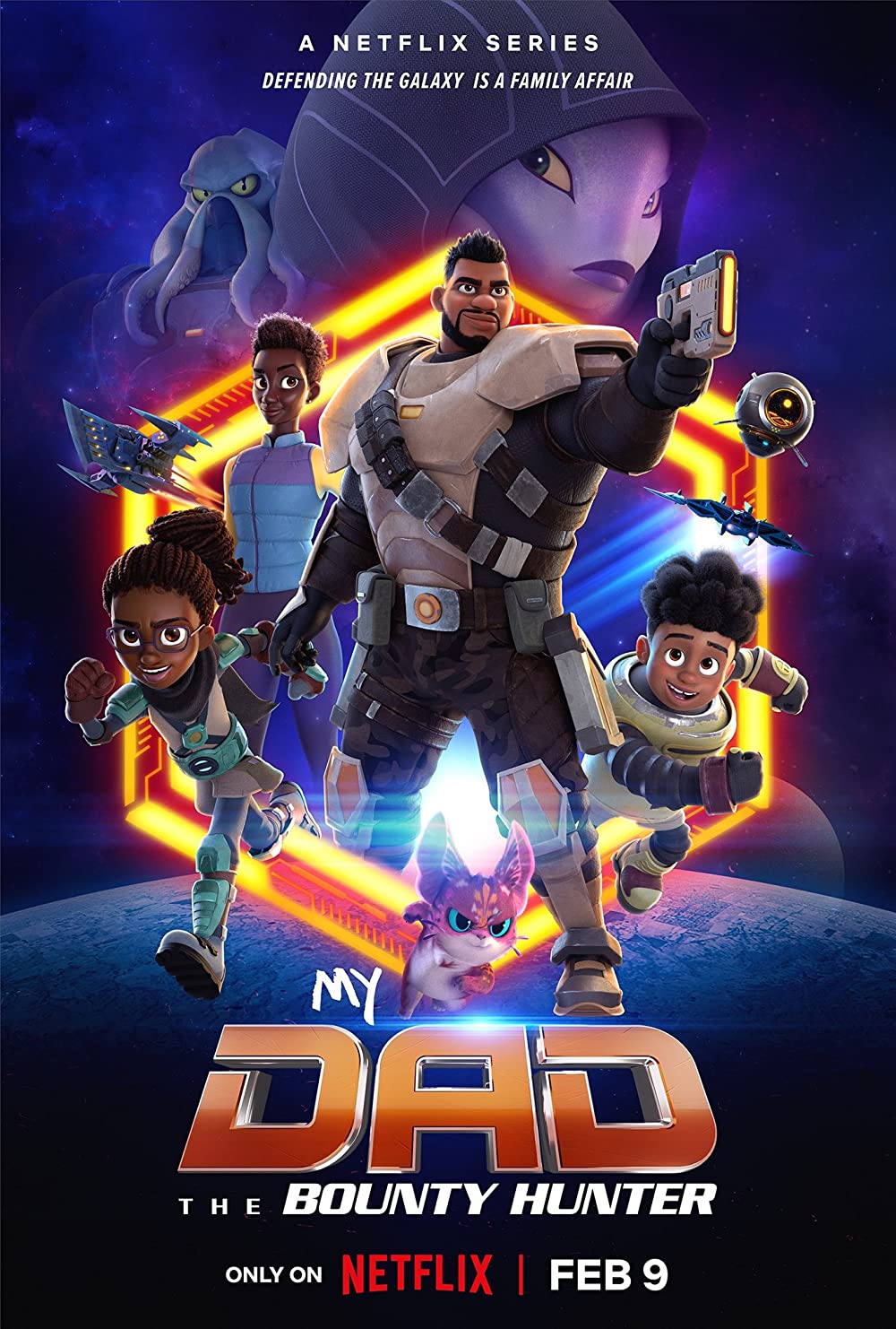 My Dad the Bounty Hunter (2023) Serie de TV Primera Temporada 720p HD