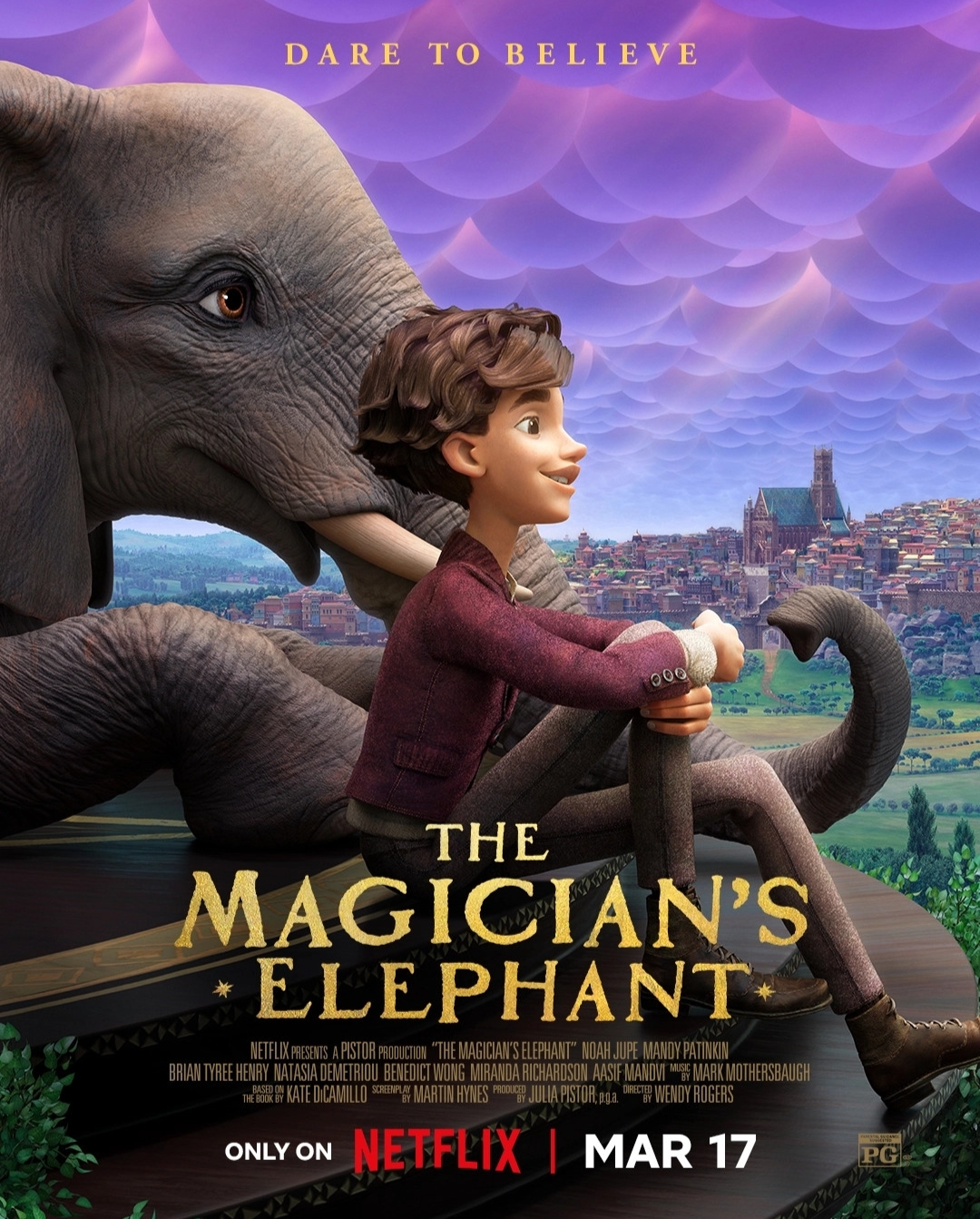 The Magician’s Elephant (2023) WEBRip 1080p HD Dual Latino / Inglés