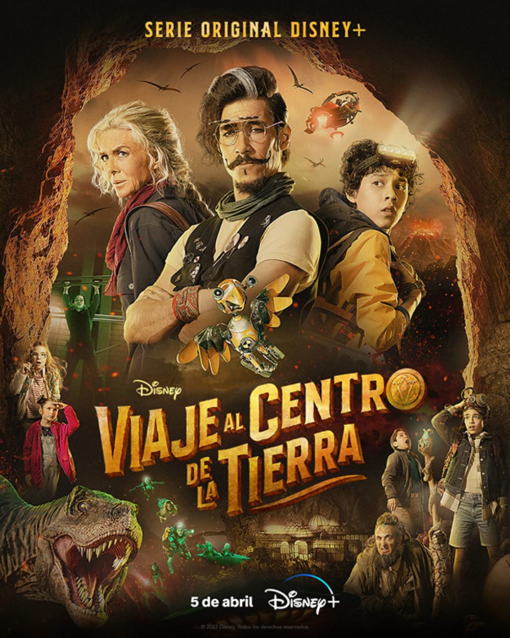 Viaje al centro de la tierra (2023) Serie de TV Primera Temporada 720p HD