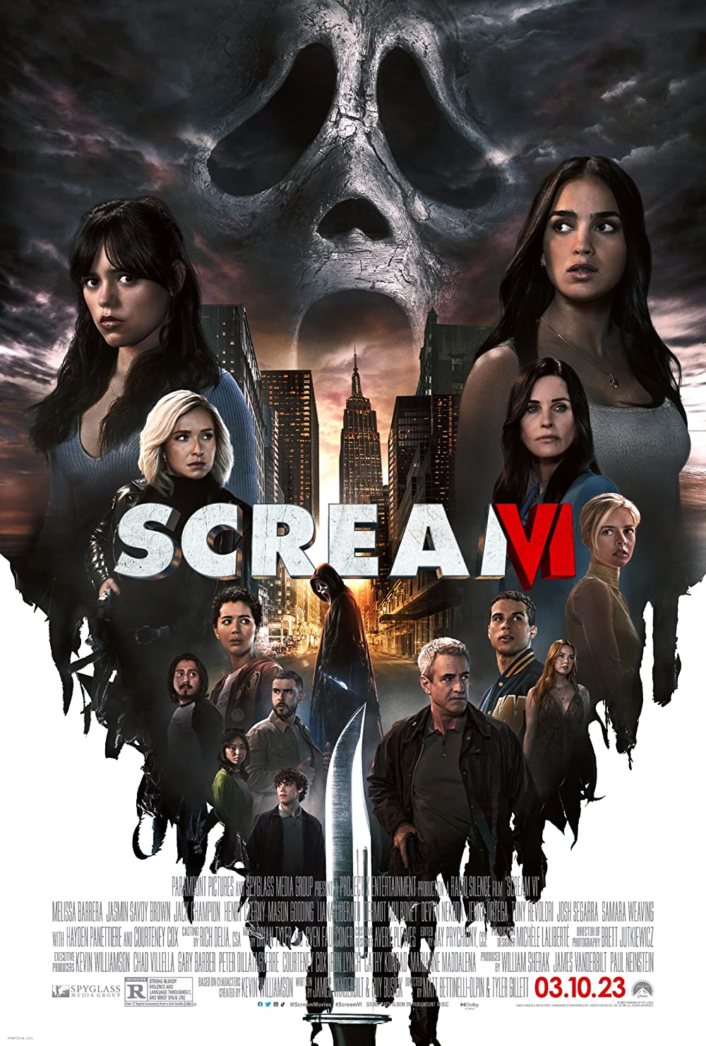 Scream VI (2023) WEBRip 1080p HD Dual Latino / Inglés