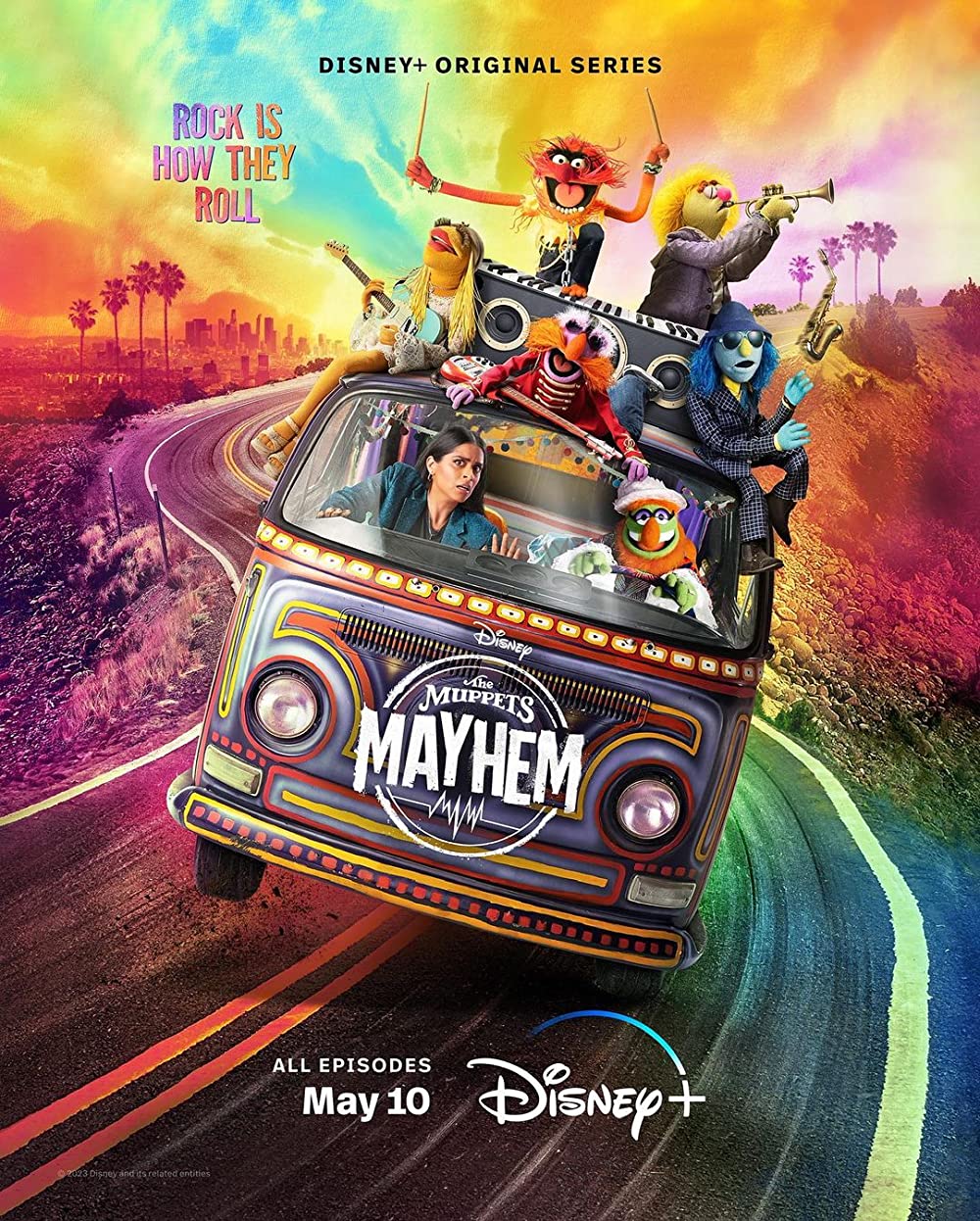 The Muppets Mayhem (2023) Serie de TV Primera Temporada 720p HD