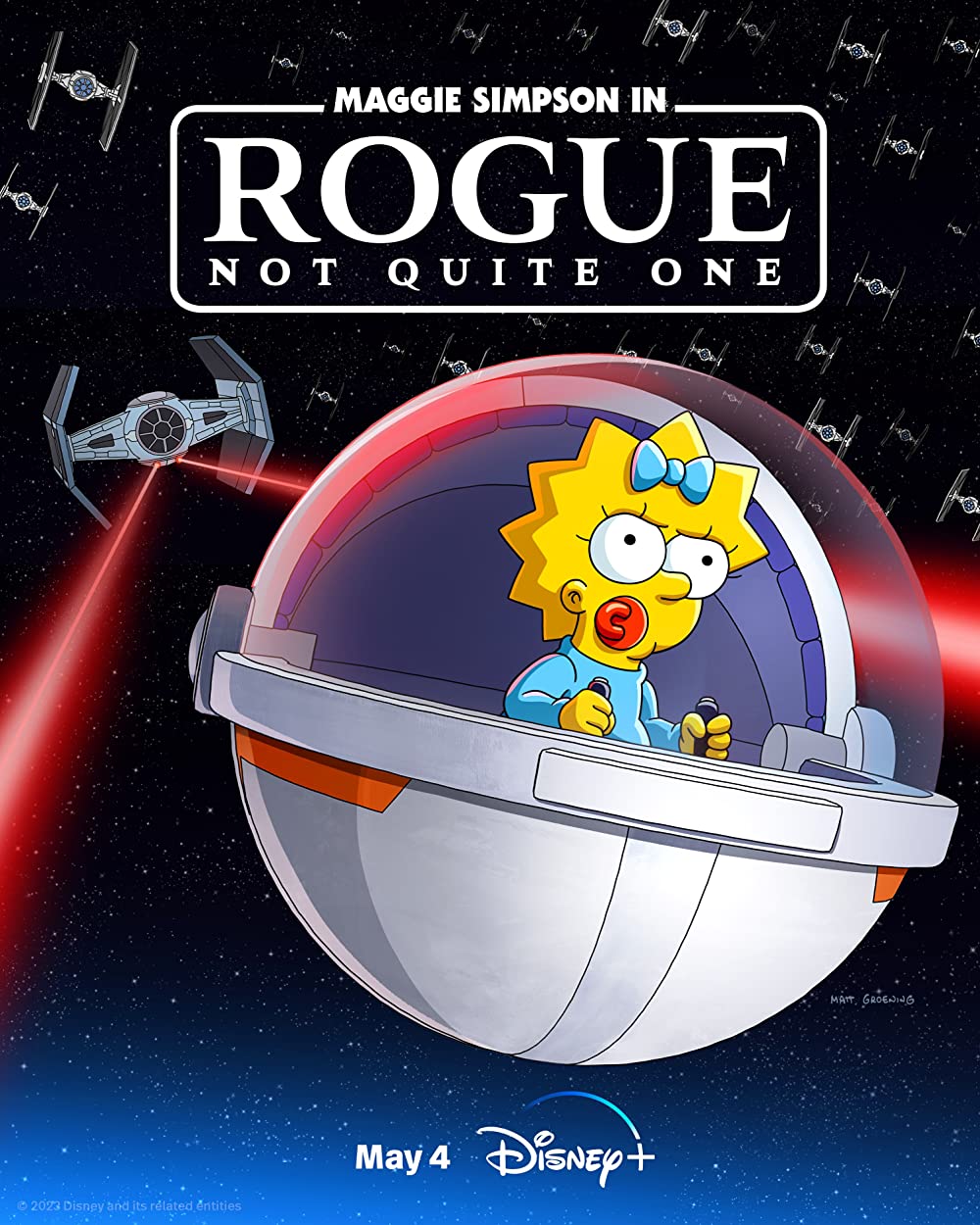 Maggie Simpson in Rogue Not Quite One (2023) WEBRip 720p HD