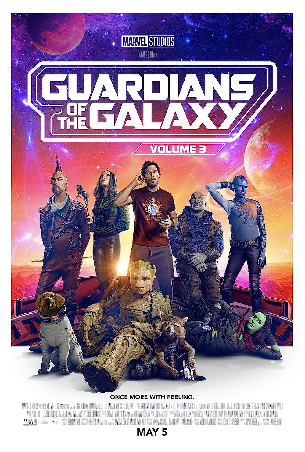 Guardians of the Galaxy Vol. 3 (2023) WEBRip 1080p HD Dual Latino / Inglés