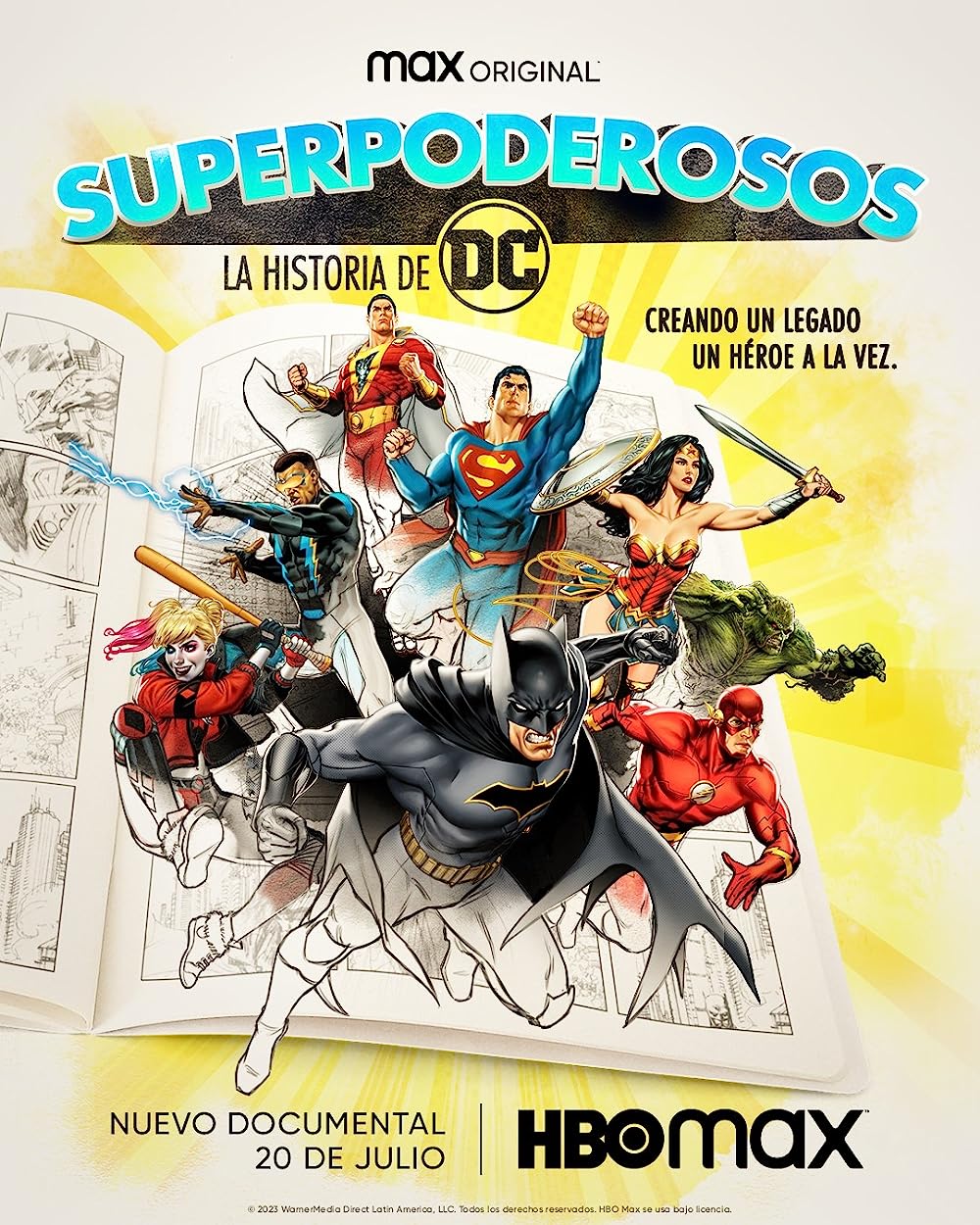Superpowered: The DC Story (2023) Miniserie de TV Primera Temporada 720p HD