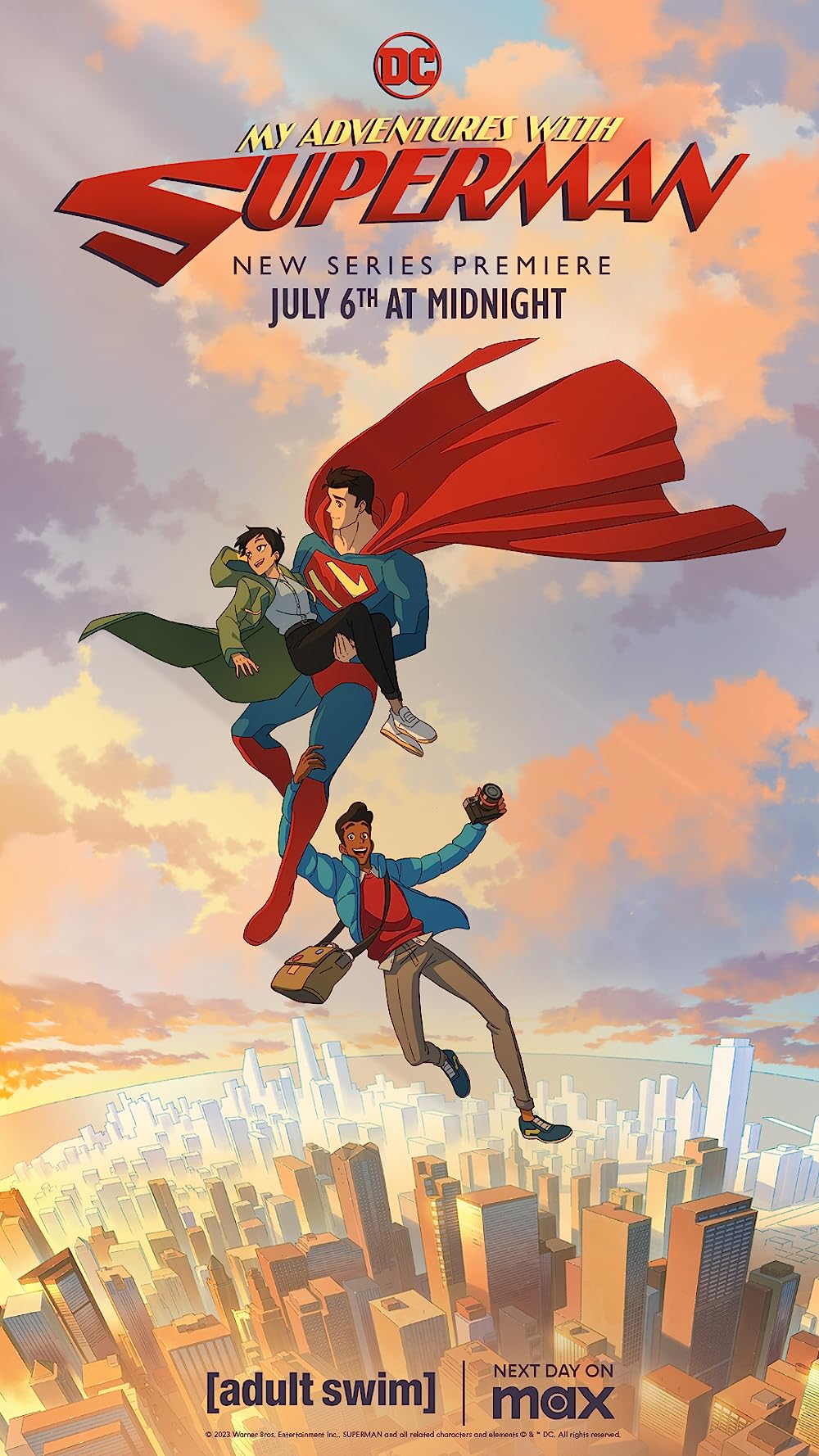 My Adventures with Superman (2023) Serie de TV Primera Temporada 720p HD Dual Latino / Inglés