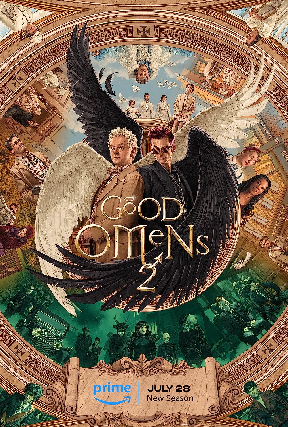 Good Omens (2019) Serie de TV Segunda Temporada (2023) 720p HD