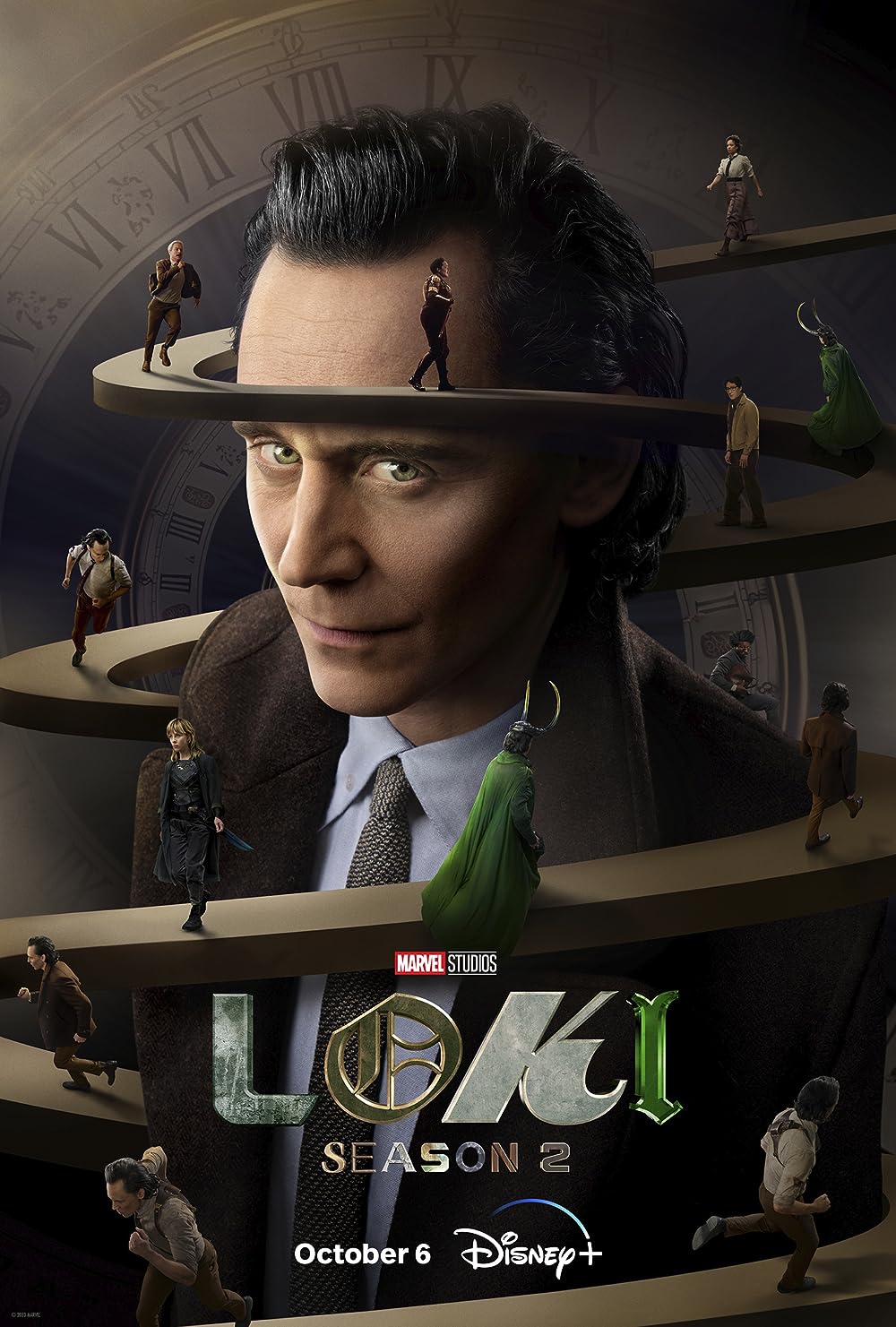 Loki (2021) Serie de TV Segunda Temporada (2023) 1080p HD Dual Latino / Inglés