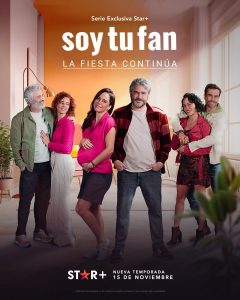 Soy tu fan: La fiesta continúa (2023) Miniserie de TV Primera Temporada 720p HD