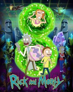 Rick and Morty (2013) Serie de TV Octava Temporada (2025) 720p HD Dual Latino / Inglés