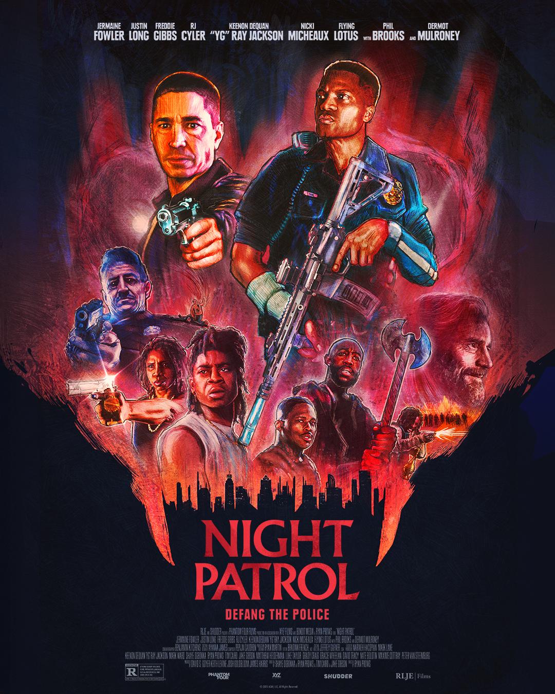 Night Patrol (2025) WEBRip 1080p HD Dual Latino / Inglés