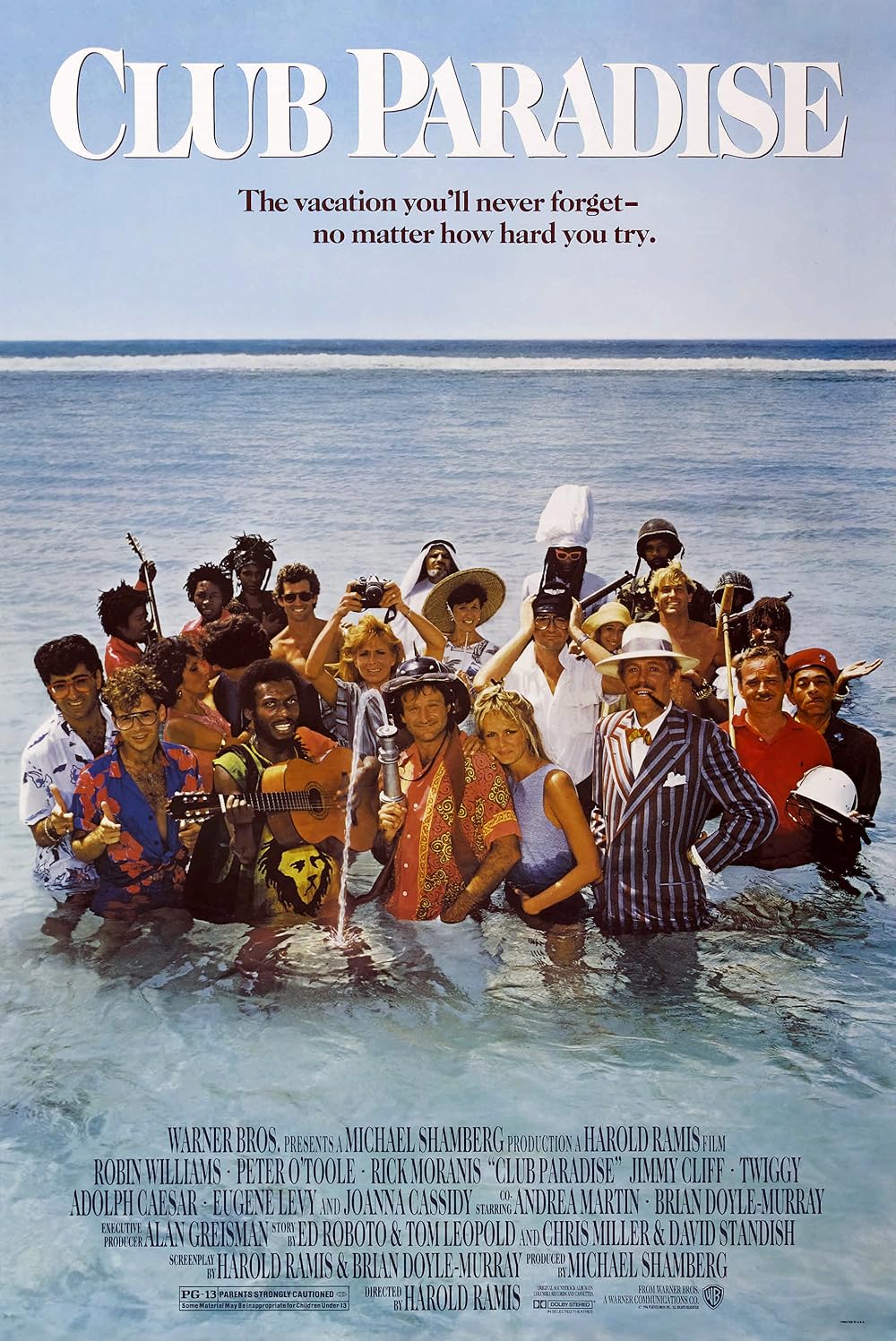 Club Paradise (1986) WEBRip 1080p HD Dual Latino / Inglés