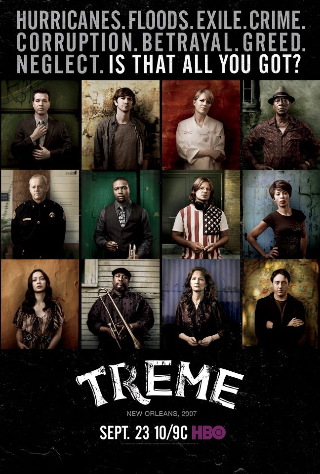 Treme (2010) Serie de TV Tercera Temporada (2012) 720p HD Dual Latino / Inglés