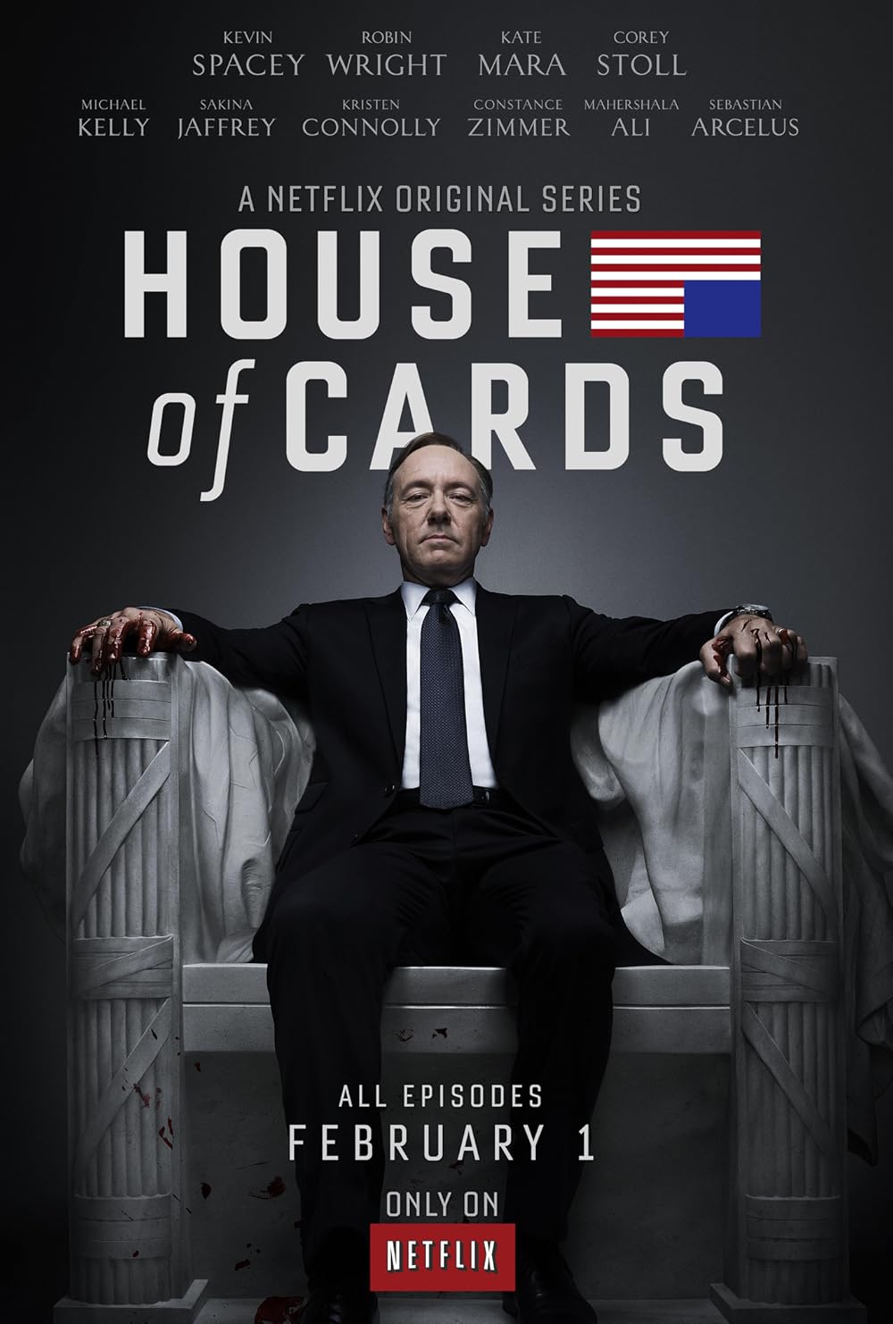 House of Cards (2013) Serie de TV Primera Temporada 720p HD Dual Latino / Inglés