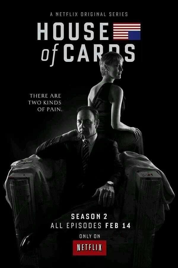 House of Cards (2013) Serie de TV Segunda Temporada (2014) 720p HD Dual Latino / Inglés