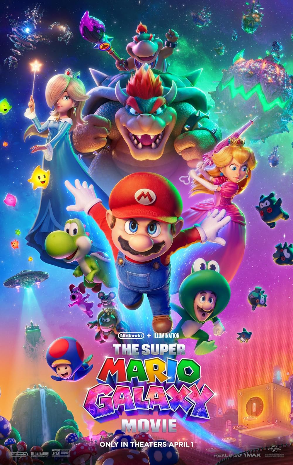 The Super Mario Galaxy Movie (2026) WEBRip 1080p HD Dual Latino / Inglés