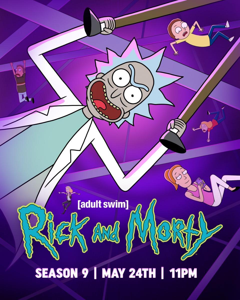Rick and Morty (2013) Serie de TV Novena Temporada (2026) 720p HD Dual Latino / Inglés
