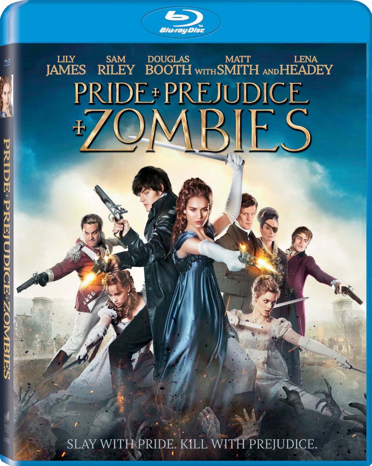 Pride and Prejudice and Zombies (2016) BluRay 1080p HD Dual Latino / Inglés